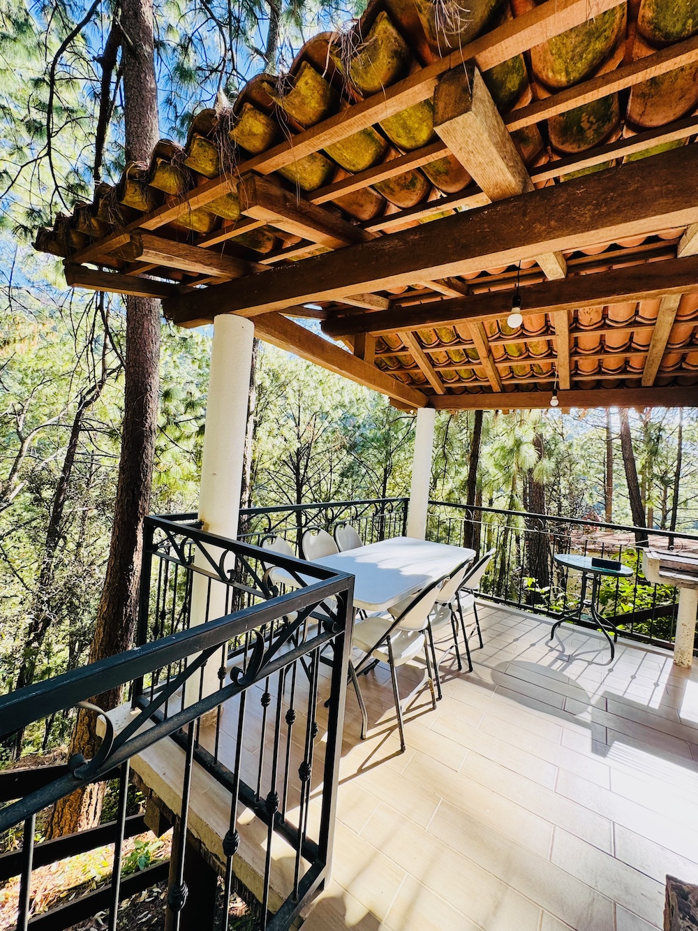 Cabaña Calandria - Terraza